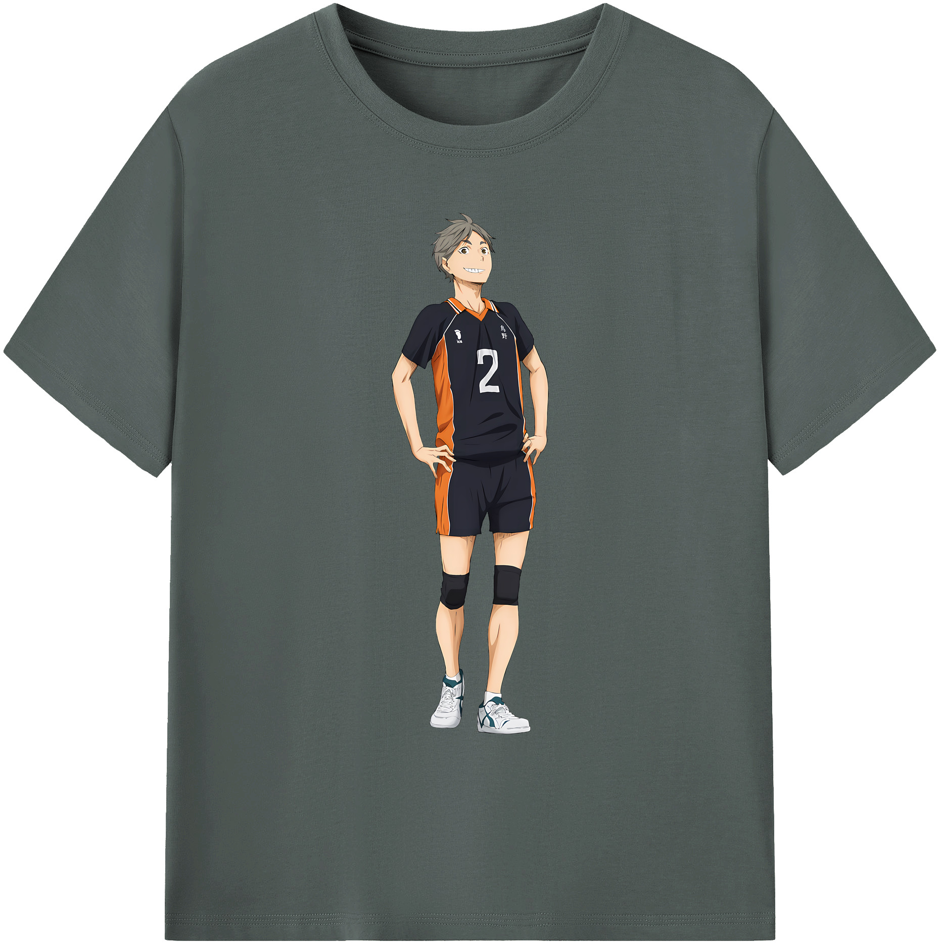 （画像用） ハイキュー!! Haikyu!! 綿100％ メンズ半袖Tシャツ｜肌触りやわらか＆通気性